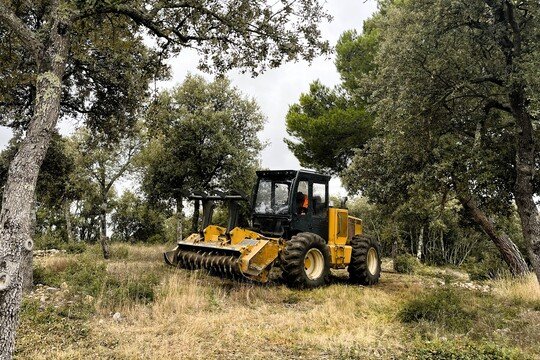 Tracteur forestier